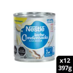 NESTLE - Leche Condensada NESTLÉ® Lata 397g Pack X12
