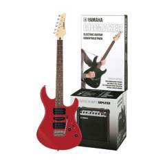 YAMAHA - Pack guitarra electrica con amplificador y accesorios ERG121GPII Metallic Red - Yamaha