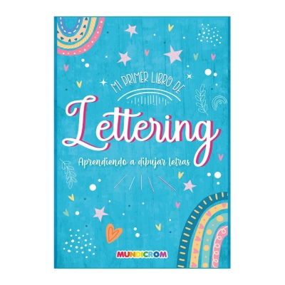 Libro Colorear Lettering Torre 32h