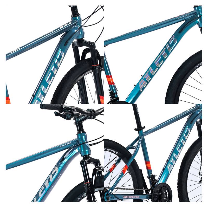 Bicicleta hombre azul