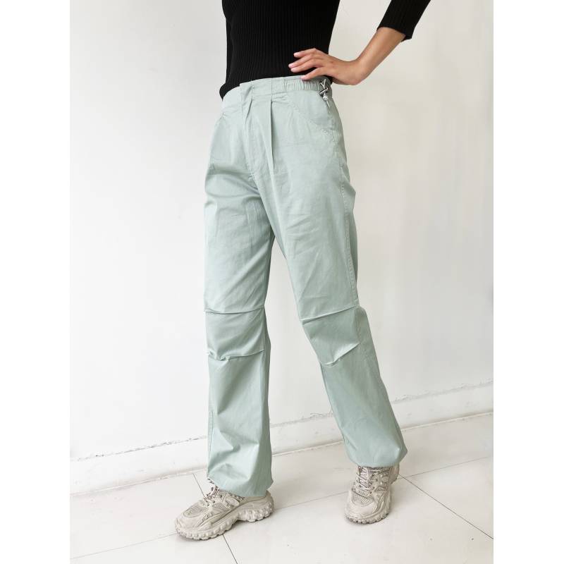 Pantalones cargo rectos para mujer New Saige Beige