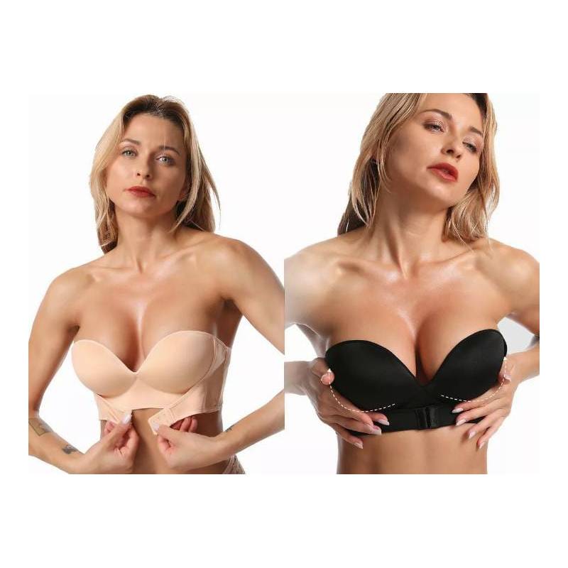 GENERICO Brasier Push Up Strapless Sin Tirantes Invisible 3675AB