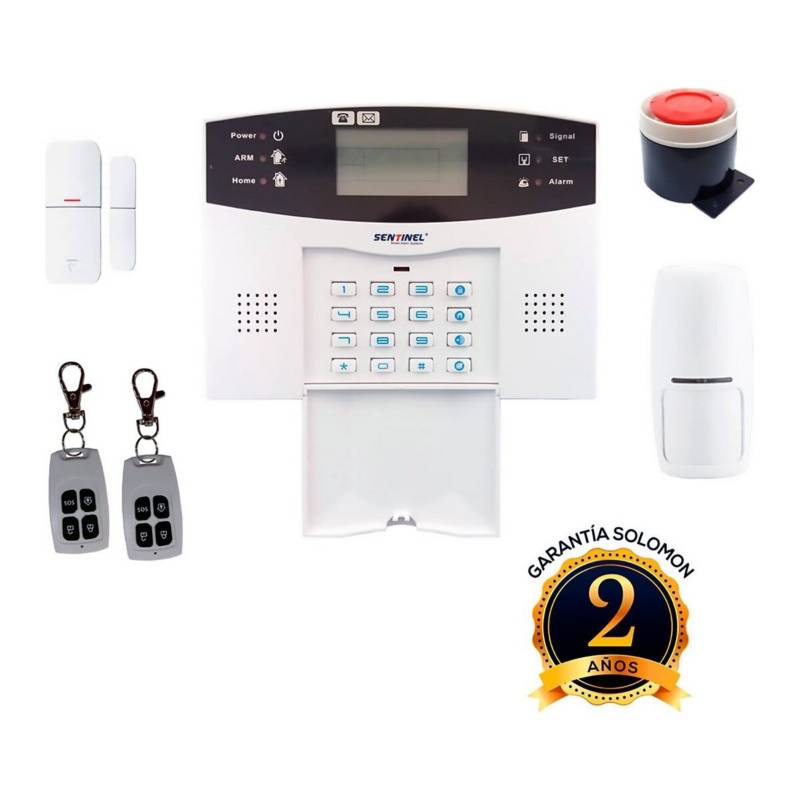 SENTINEL - Alarma para el Hogar y Empresa 99 Zonas - GSM555