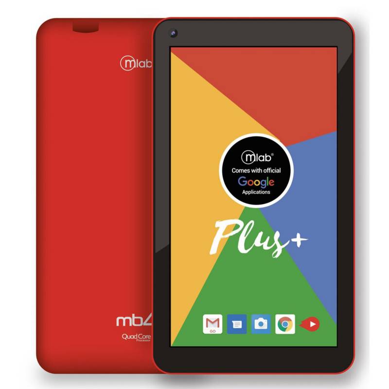 MLAB - Tablet Mb4 Plus Mlab 7 16Gb Rojo
