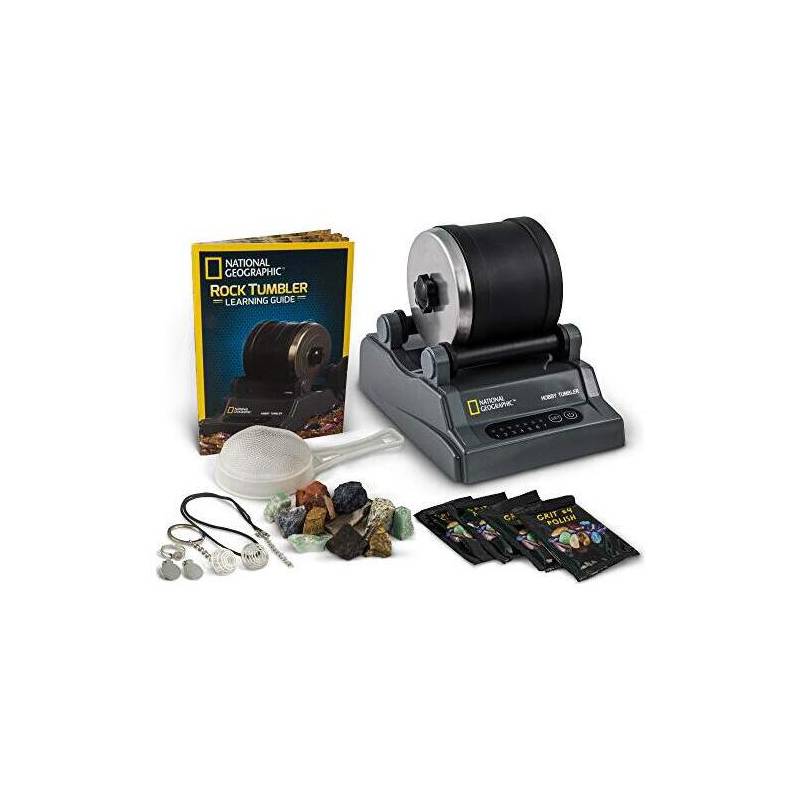 NATIONAL GEOGRAPHIC - Kit Mineralogía Rock Tumbler National Geographic
