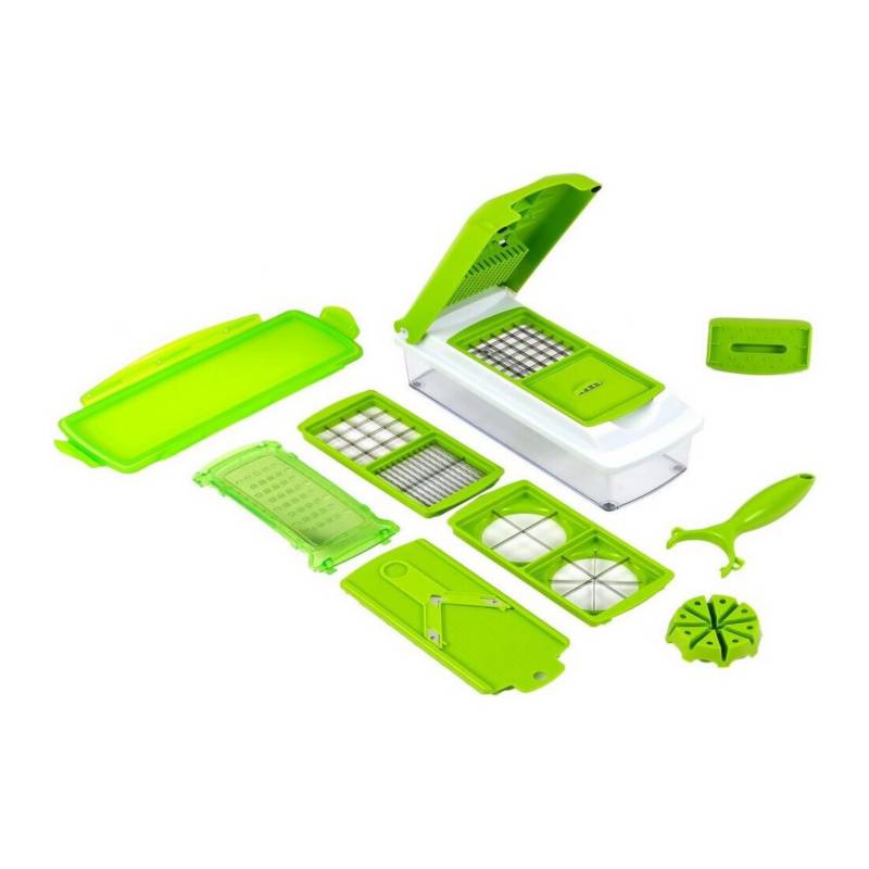 GENERICO - Picador Cortador de Verduras Multifuncional  Verde