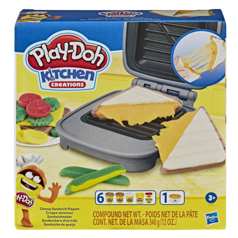 PLAY DOH - Arte Y Manualidades Para Niños Play-Doh Kitchen Creations Sandwichera Divertida