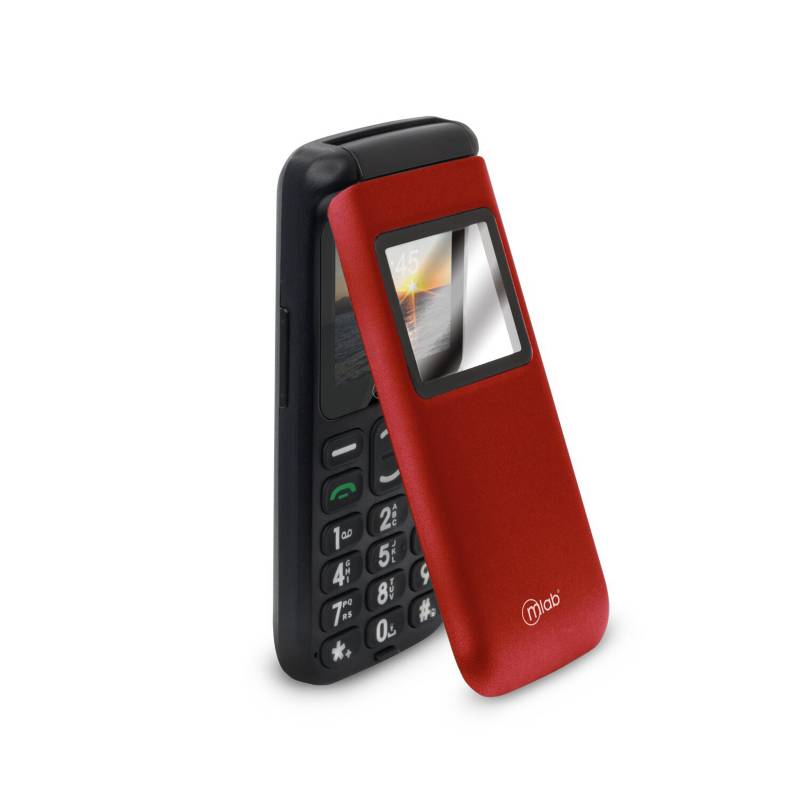 MLAB - Mlab Telefono Senior 3G Shell Sos 18 / Red 8853