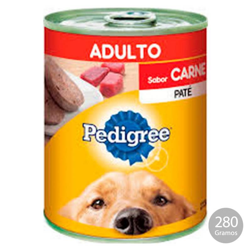 PEDIGREE - Pedigree Lata Adulto Carne 280 Gr. Pack24 Unid.