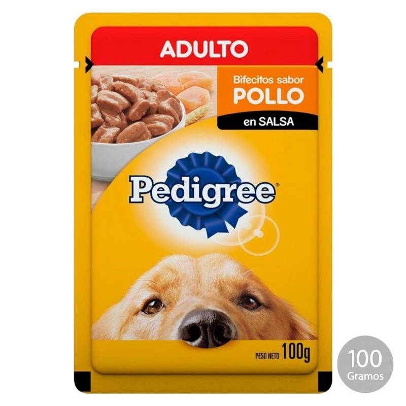 PEDIGREE - Pedigree Sachet Adulto Pollo 100 Gr.Pack48 Unid.