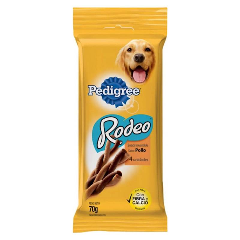 PEDIGREE - Pedigree Rodeo Chiken 70 Grs. Pack20 Unid.