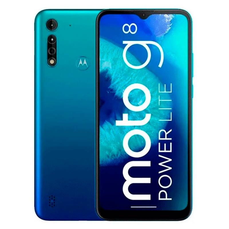 Motorola Moto G8 Power Lite 4gb Ram 64gb Rom Azul Turquesa Falabella Com