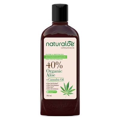 Naturaloe Acondicionador Aceite de Aloe y Cannabis 350ml