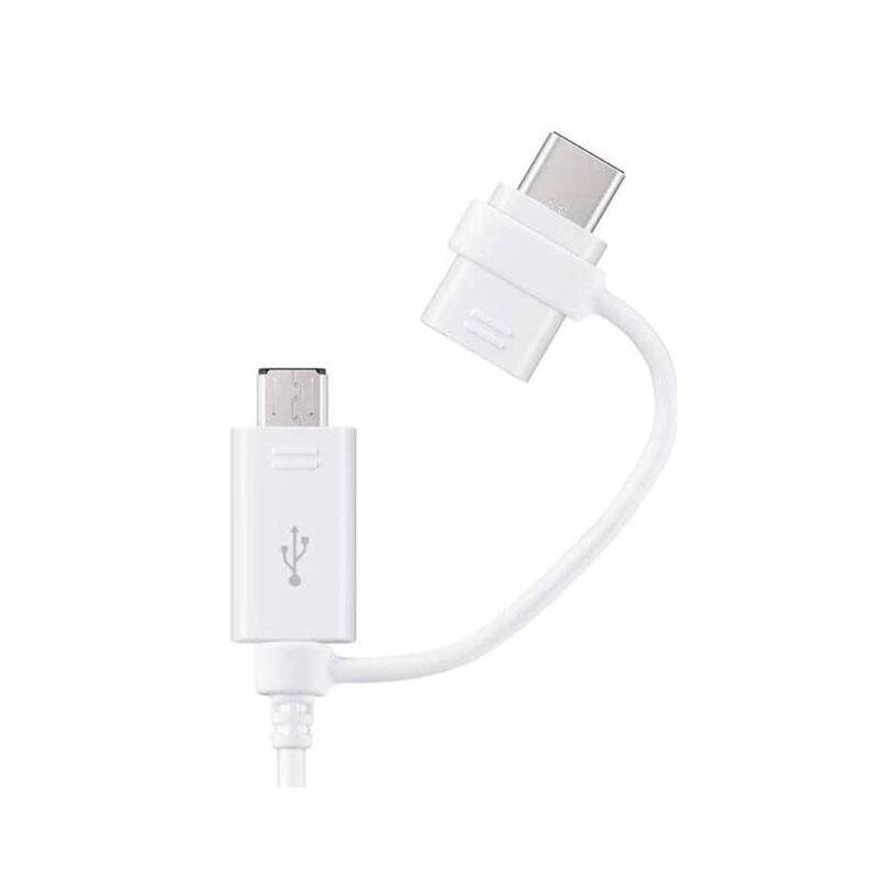 SAMSUNG - Cable Samsung Doble USB Tipo C Micro USB EP-DG930