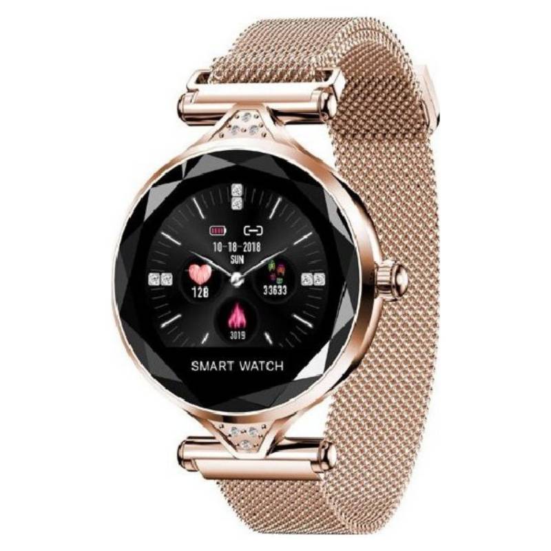 Reloj Smartwatch Para Mujer H1 Dorado | falabella.com