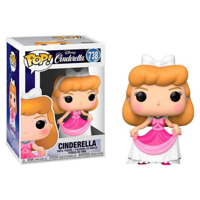 Funko - Funko Pop! Cinderella In Pink Dress