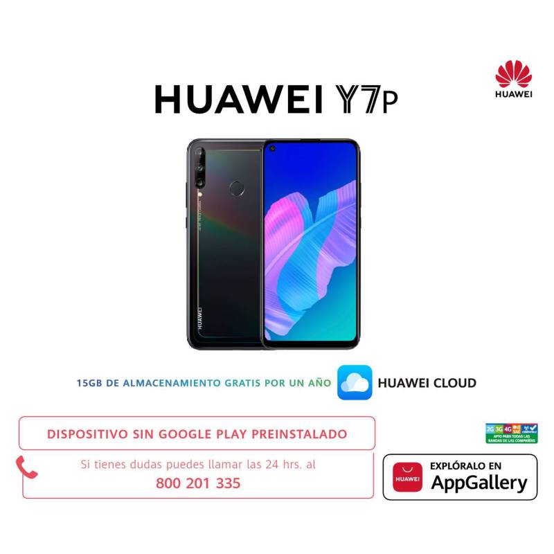 HUAWEI - Celular Smartphone Huawei Y7P 64 GB