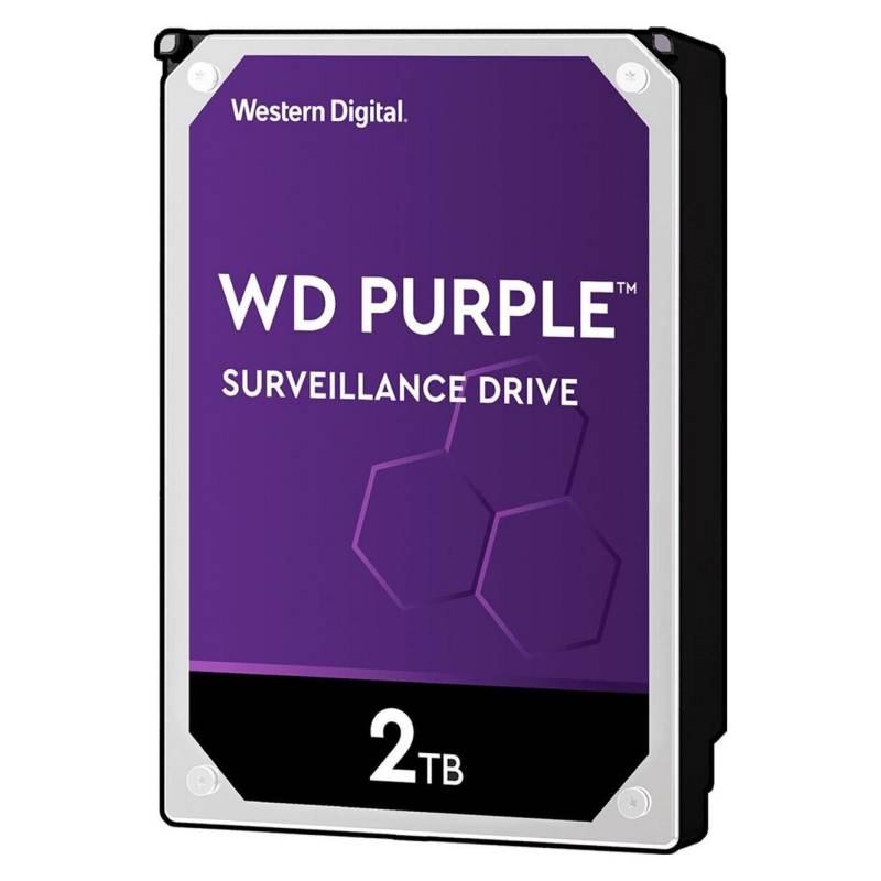 WESTERN DIGITAL - WD DISCO DURO 2TB Purple 64MB