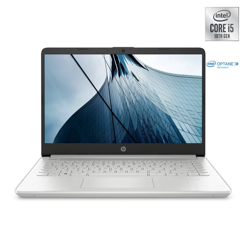 HP - Notebook HP 14-DQ1003LA Intel Core i5 1035G1 4GB 256GB SSD + 16GB Intel Optane 14" HD