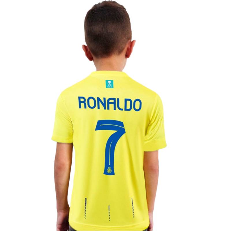 GENERICO Camiseta Short Medias Cristiano Ronaldo Al Nassr Niño