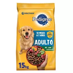 PEDIGREE - Pedigree - Alimento Perro Adulto Carne y Vegetales 15 KG
