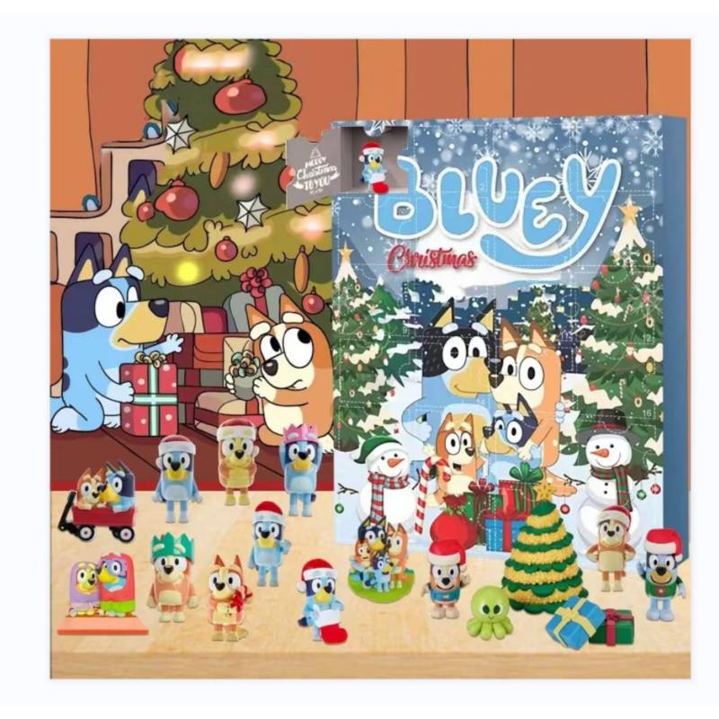 Juego de Pegatinas Bluey - Multicolor - 24 Piezas Chile