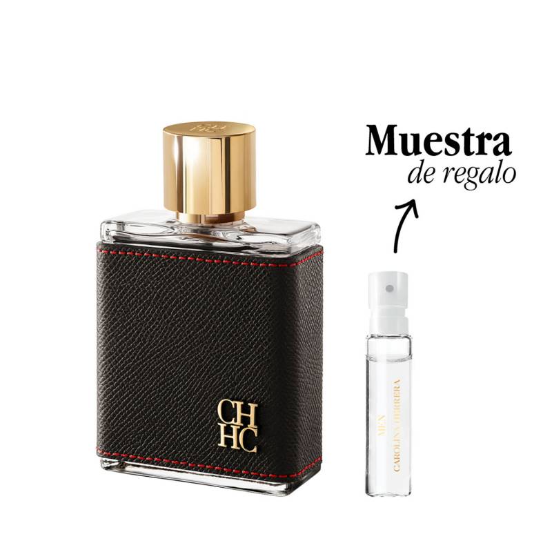 CAROLINA HERRERA - Perfume Hombre Ch Men EDT 100Ml + Muestra 1,5Ml Carolina Herrera