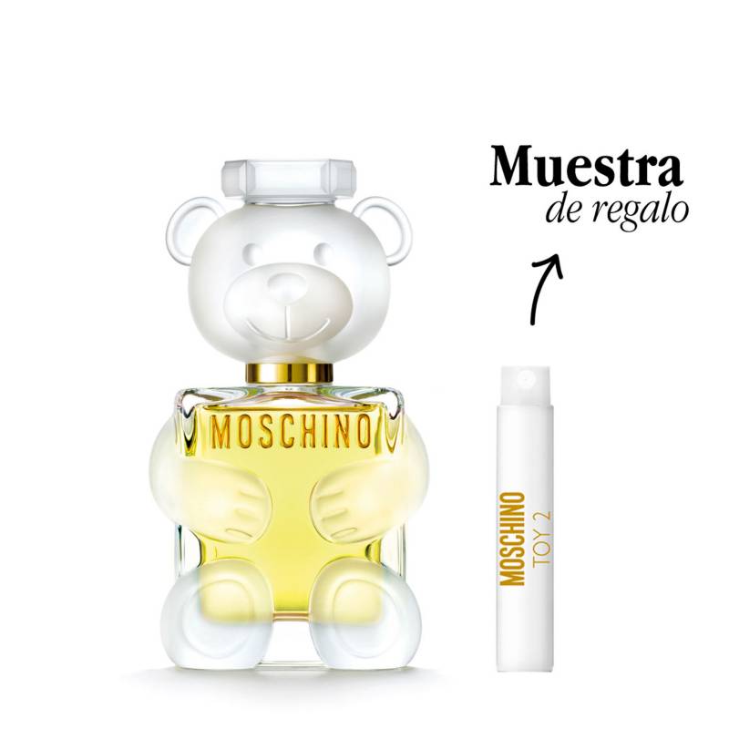 MOSCHINO - Moschino Toy 2 EDP 100 ml + Muestra 1,5 ml Compra y Prueba