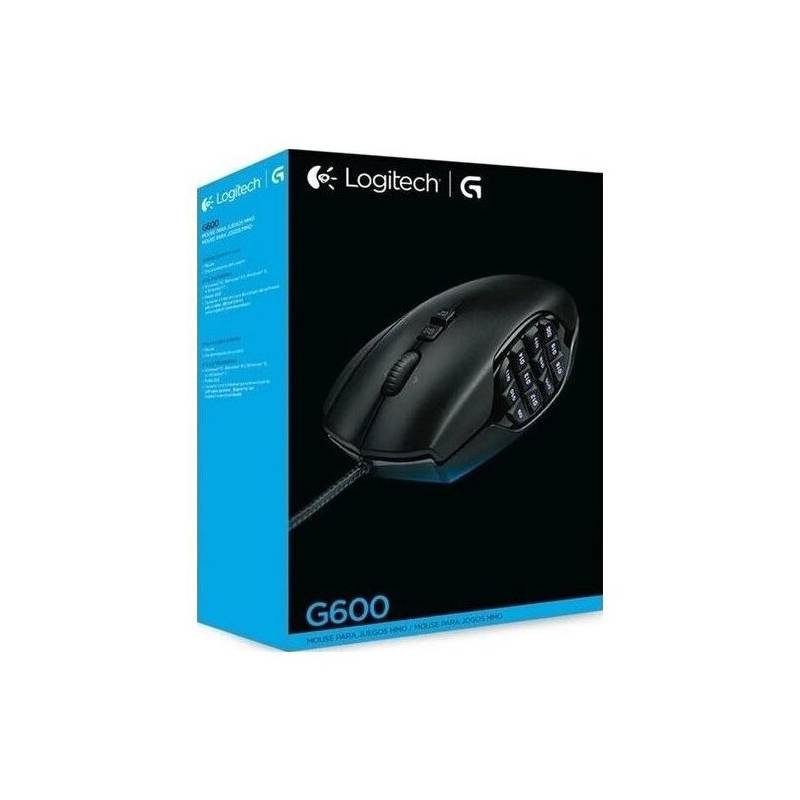 LOGITECH - Mouse Gamer Logitech G600