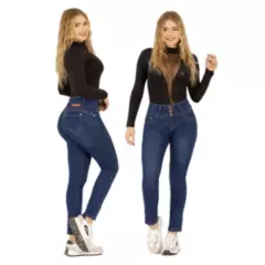 GENERICO - Jeans Full Push Up Levanta Cola Corte Colombiano Calce Perfecto
