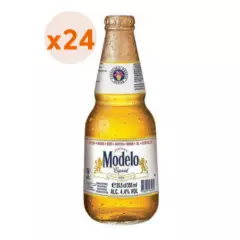 MODELO - 24X Cerveza Modelo Especial Botellín 4,5° 355Cc