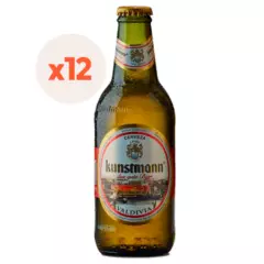 KUNSTMANN - 12X Cerveza Kunstmann Lager Botellín 4,3° 330Cc