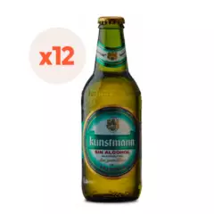 KUNSTMANN - 12X Cerveza Sin Alcohol Kunstmann Sin Alcohol Botellín 0° 330Cc