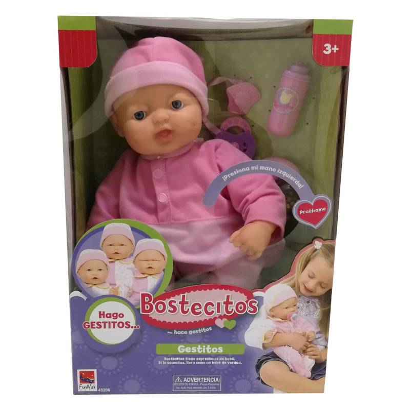 BOSTECITOS - Muñeca Real Baby Bostecitos