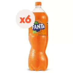 FANTA - 6x Bebida Fanta 1500cc