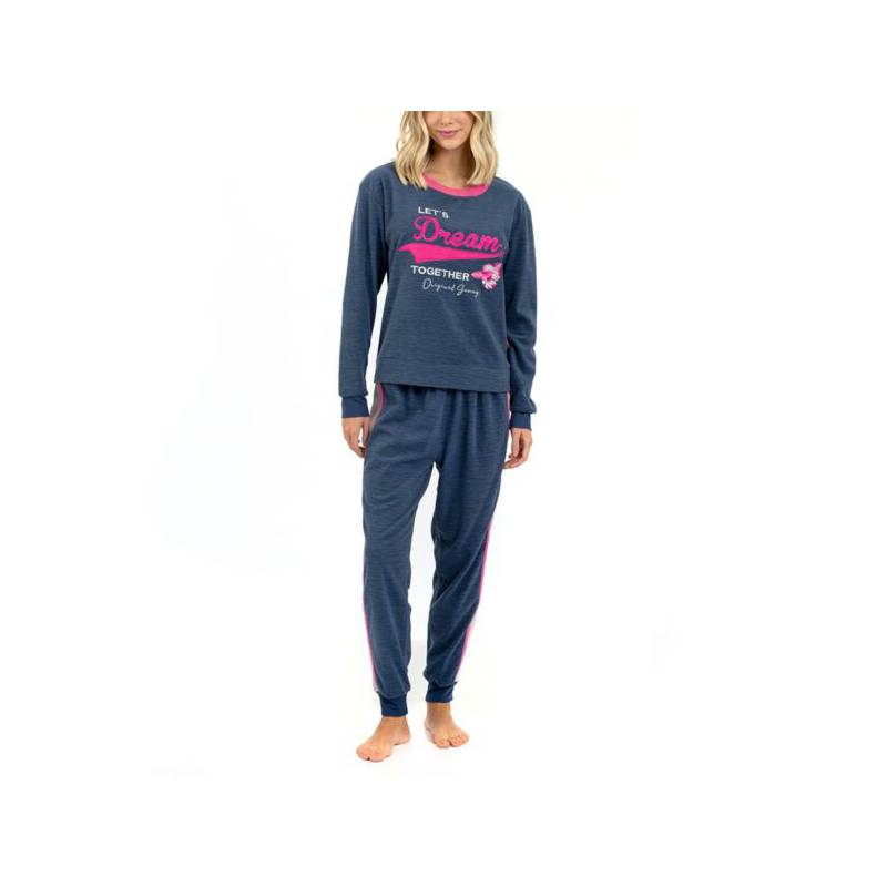 LADY GENNY - Pijama Micropolar Floral Confort