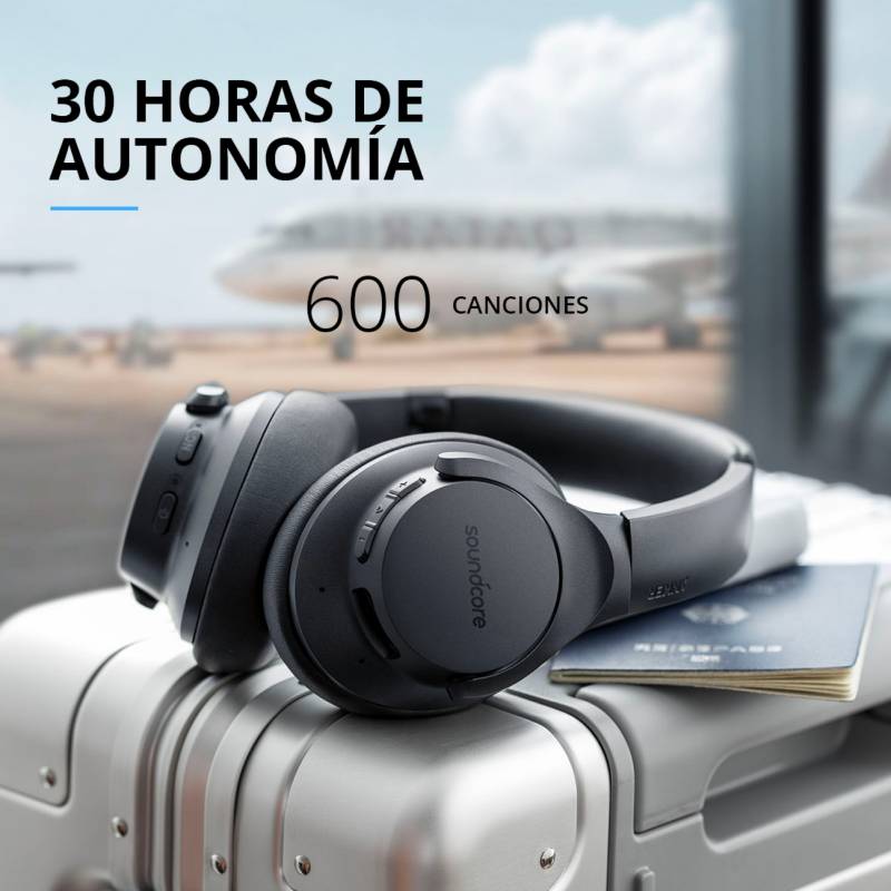 SOUNDCORE BY ANKER Aud fonos Bluetooth Q20 Noise Cancelling