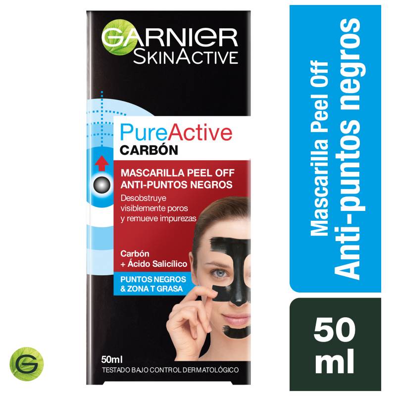 GARNIER SKIN NATURAL FACE - Mascara Peel Off Pure Active