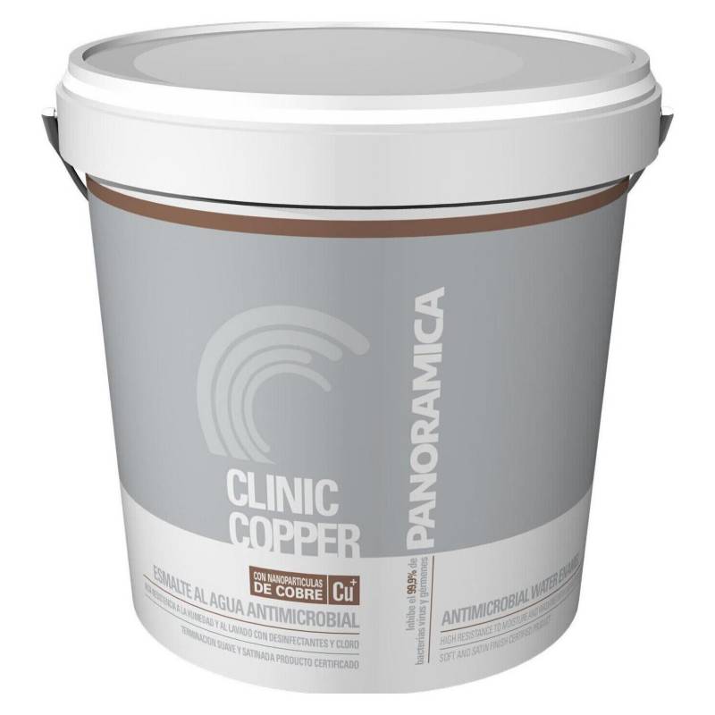 PINTURAS PANORAMICA LTDA - Clinic Copper Antimicrobial Gris Box 1GL