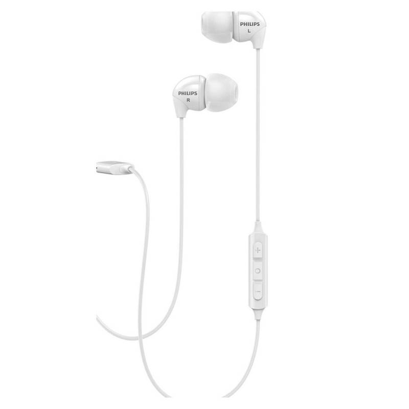 Philips - PHILIPS AUDIFONO IN - EAR BLUETOOTH UPBEAT WHITE S