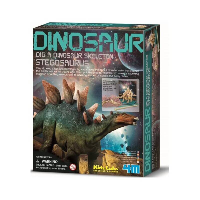 4M - Dinosaurio Stegosaurus Excava