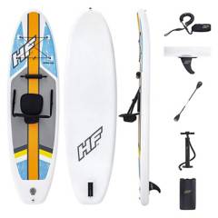 BESTWAY - Set Stand Up Paddle Inflable Bestway White Cap