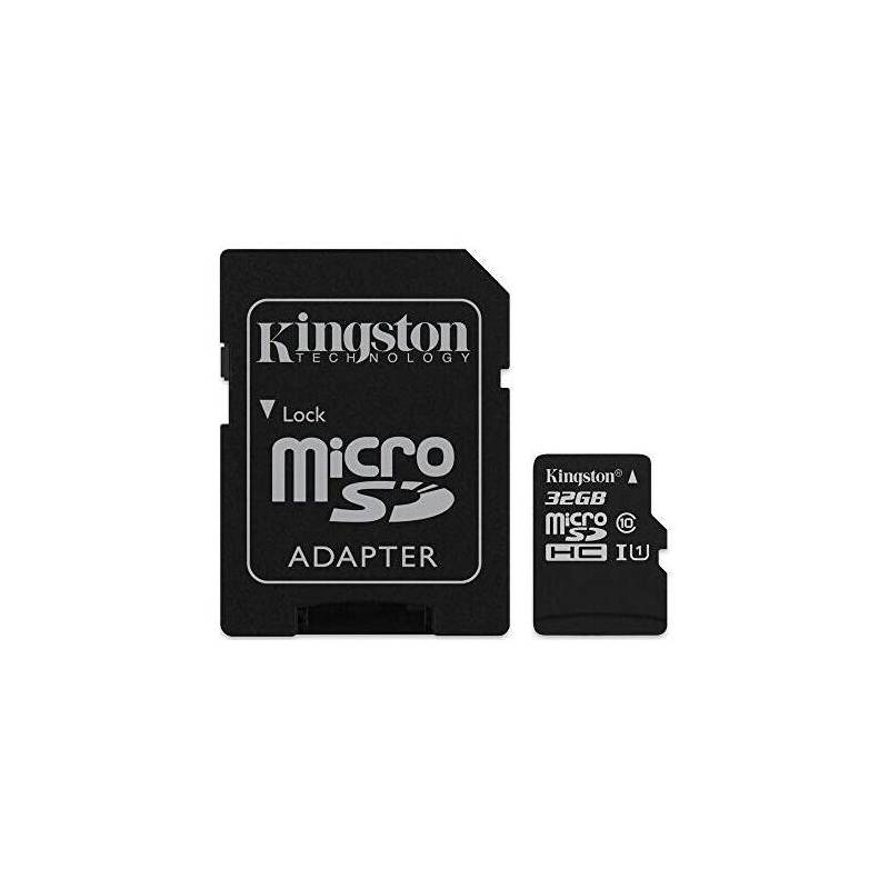 KINGSTON - Tarjeta de memoria microSDHC 32GB - Kingston
