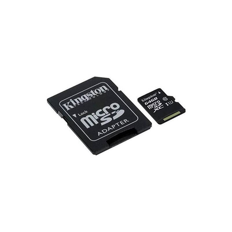 KINGSTON - Tarjeta de memoria microSD 64GB - Kingston
