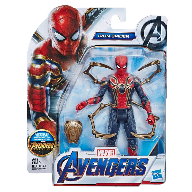 AVENGERS - Figura De Acción Avengers Movie Figuras Iron Spider 15Cm