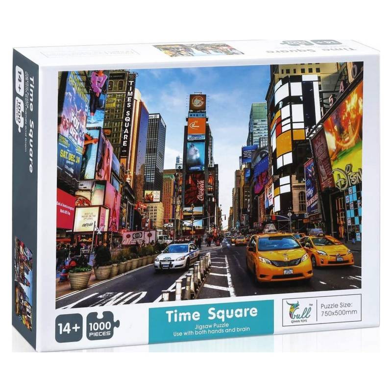 SOFT PLAY - Puzzle 1000Pcs - Times Square Nyc 75X50Cm