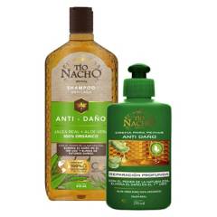 TIO NACHO - Pack Tío Nacho Aloe Vera Shampoo  Crema De Peinar