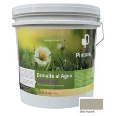 PINTUREC - Esmalte Al Agua Reciclado Pinturec Satinado Gris P