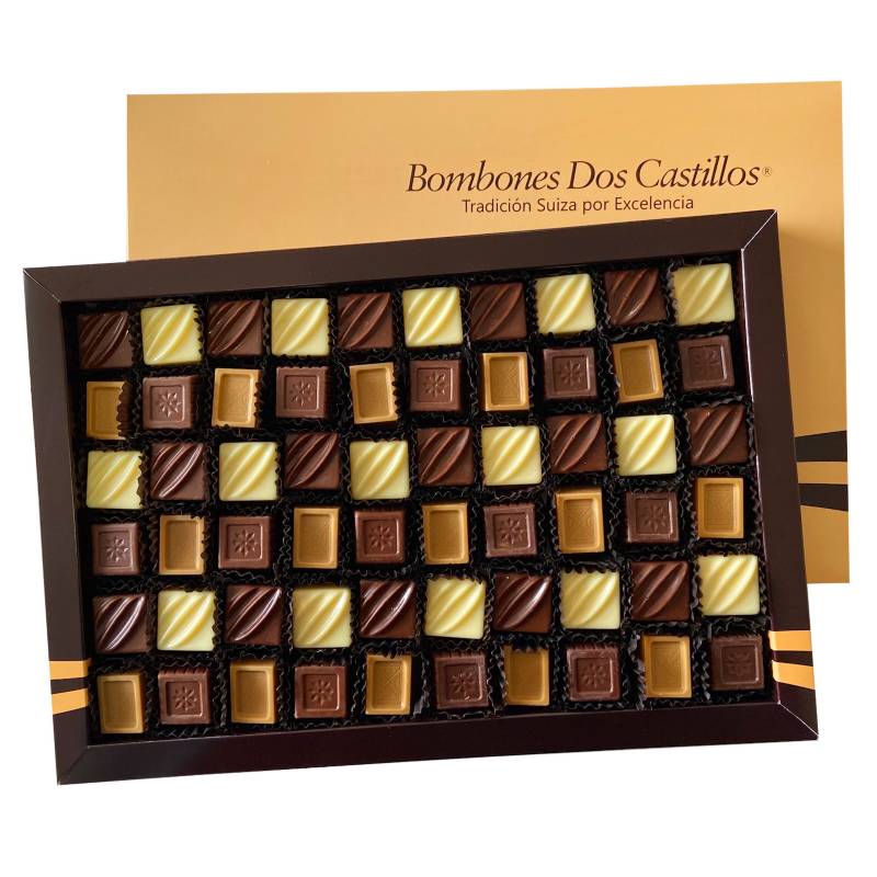 BOMBONES DOS CASTILLOS - Caja de Chocolates Surtidos  530 Gr