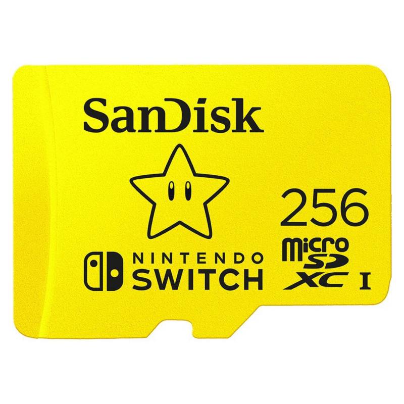 SANDISK - Sandisk microSD 256gb Nintendo Switch